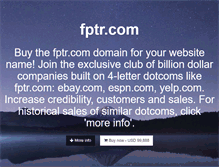 Tablet Screenshot of fptr.com