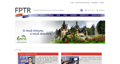 Desktop Screenshot of fptr.ro